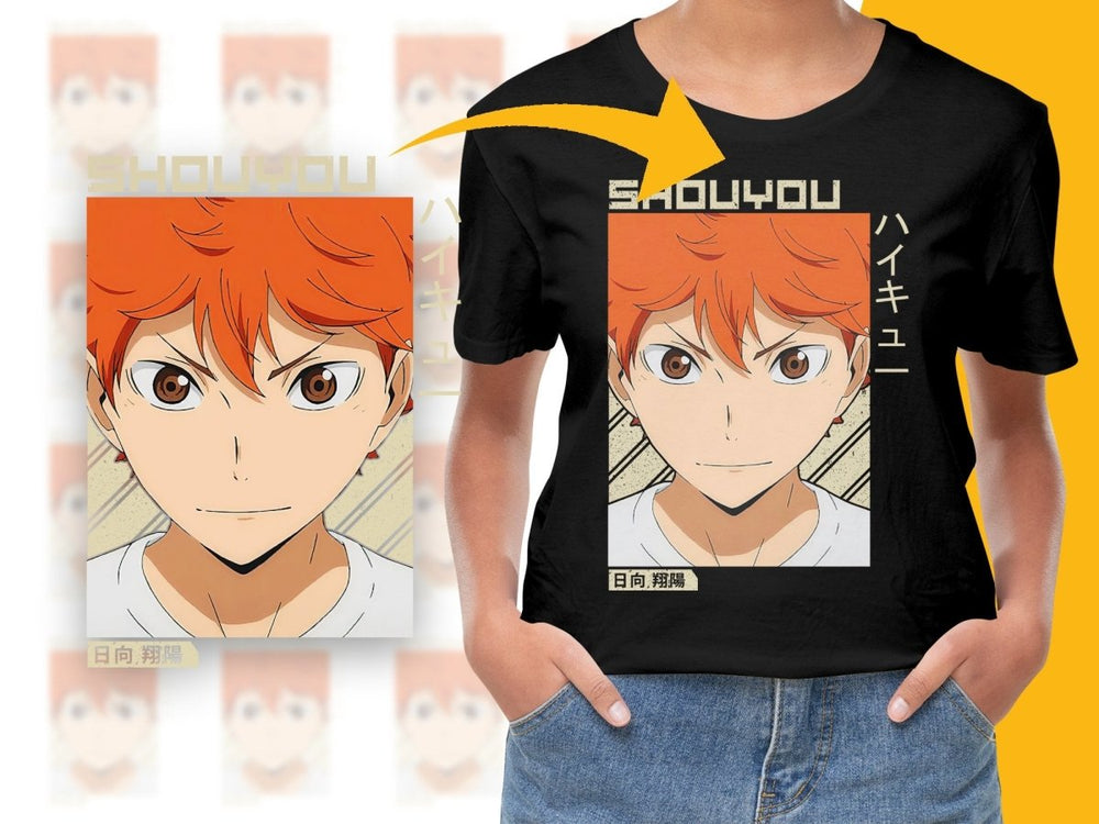 Haikyuu Shoyou Hinata Character PNG Digital Download - Teepew