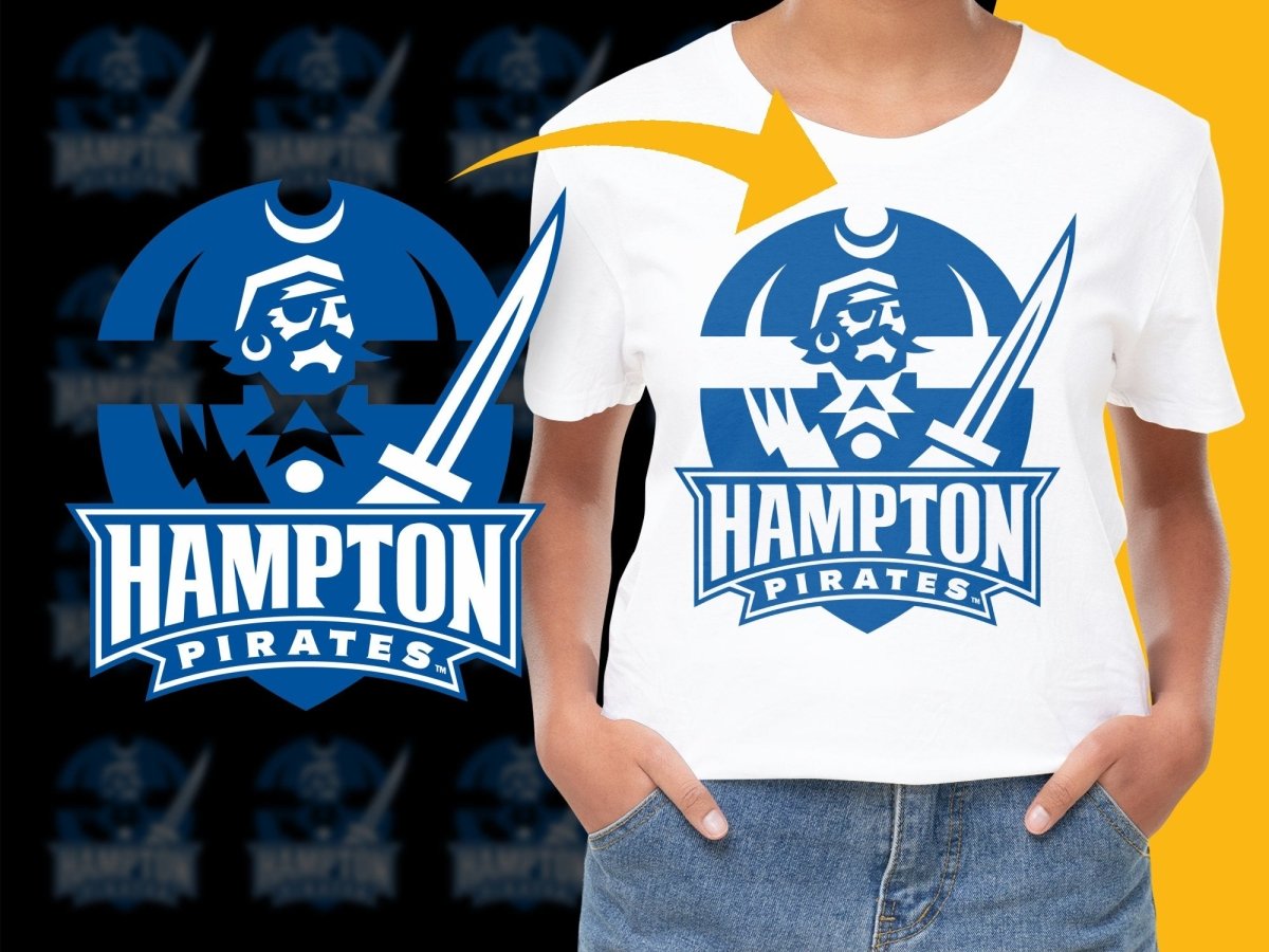 Hampton Pirates College Football PNG File - Teepew