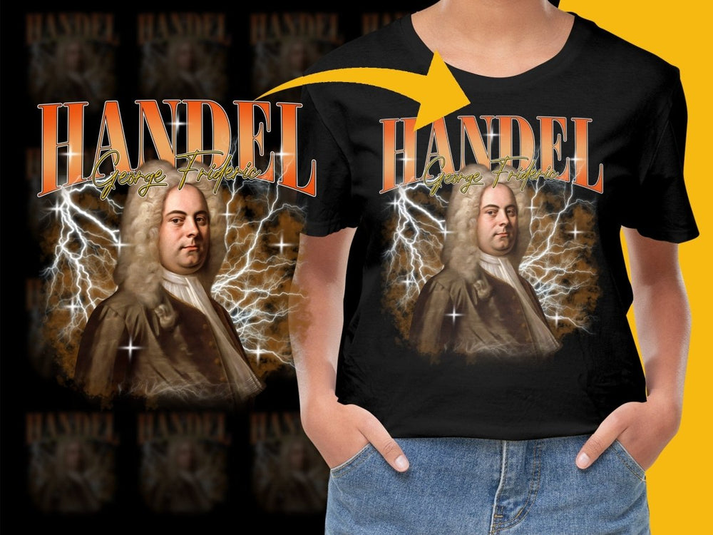 Handel George Frideric Bootleg PNG File - Teepew