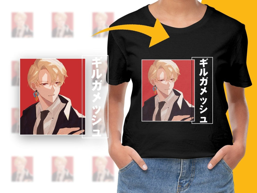 Handsome Blonde Anime Character PNG Digital Download - Teepew