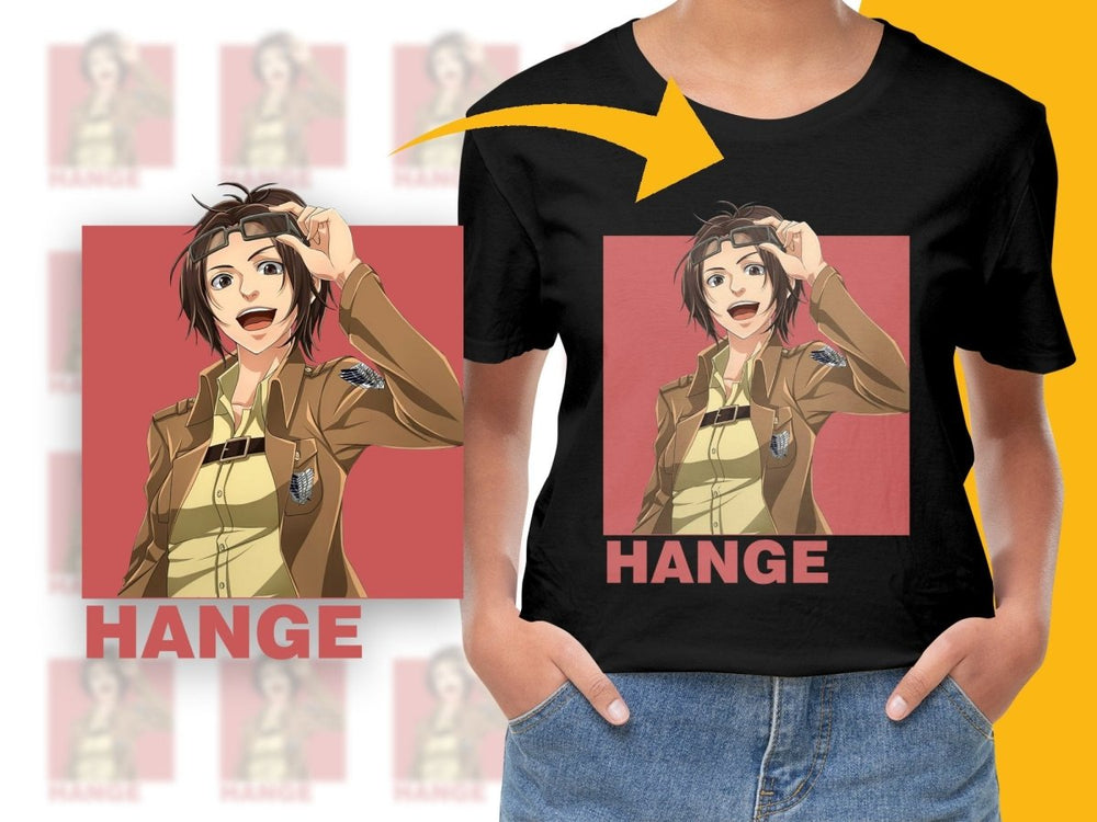 Hange Character PNG File Digital - Teepew