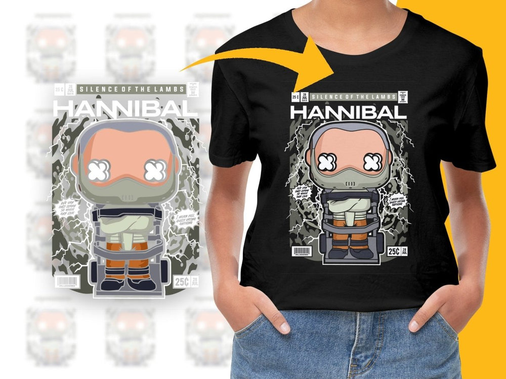 Hannibal Lector Silence Of The Lambs Popculture PNG File - Teepew