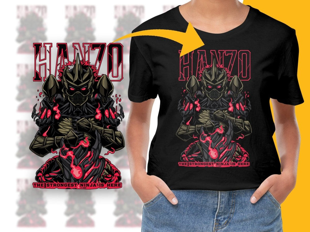 Hanzo The Strongest Ninja is Here Graphic PNG File - Teepew