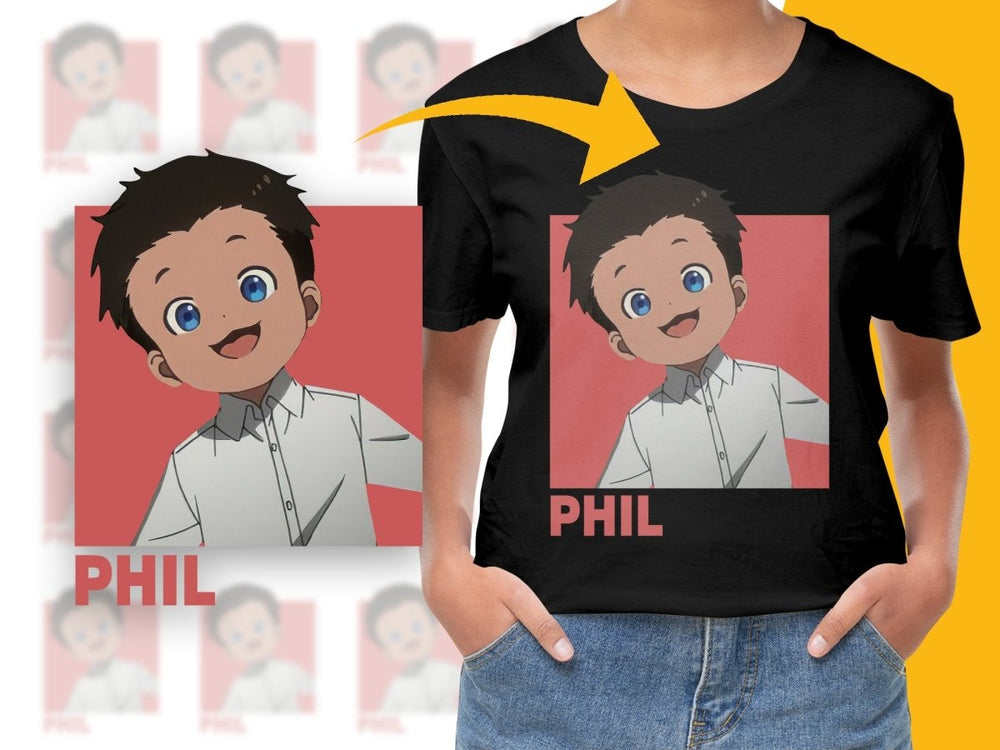 Happy Anime Boy Character Portrait Digital - Teepew