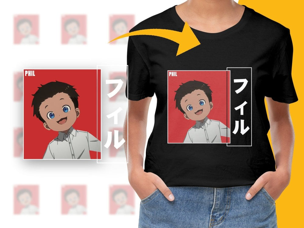 Happy Anime Boy Phil Digital Download Image - Teepew