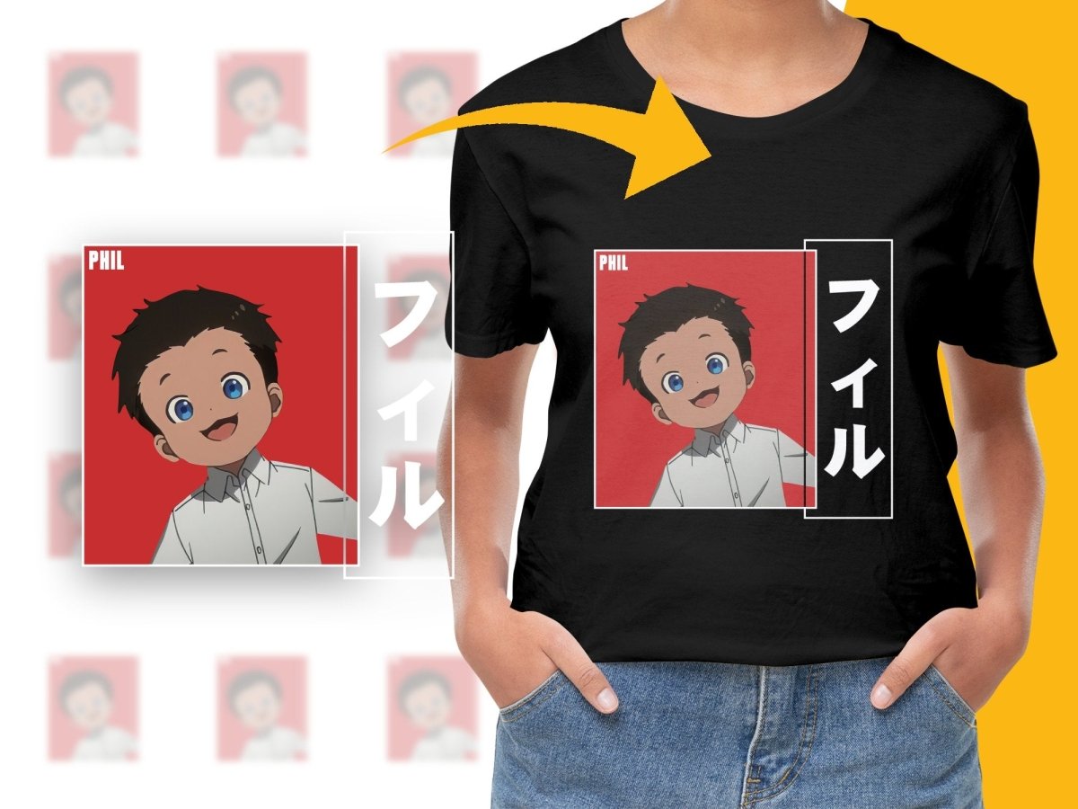 Happy Anime Boy Phil Digital Download Image - Teepew