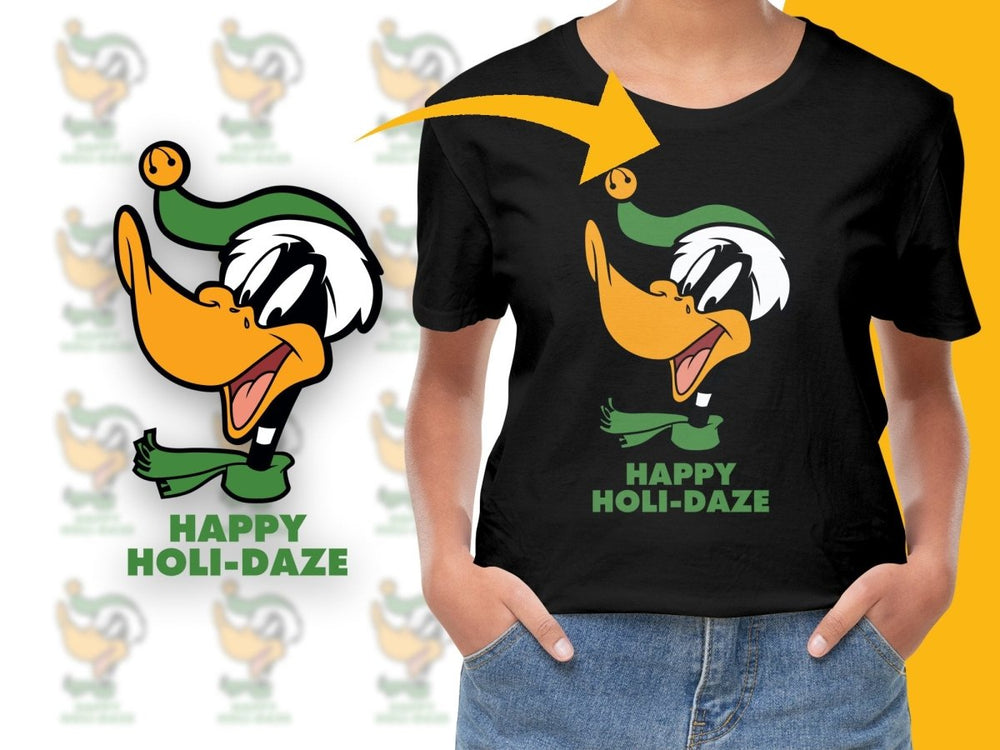 Happy Holi - Daze Christmas Donald Duck PNG File - Teepew