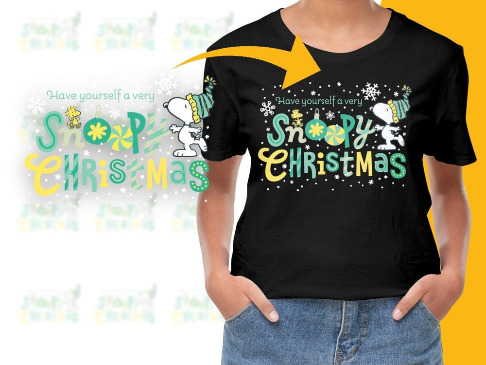 Have Yourself A Very Snoopy Christmas PNG File - Teepew