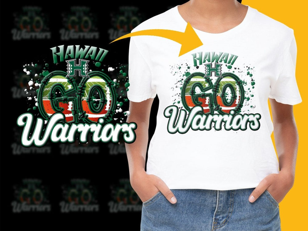 Hawaii Rainbow Warriors NCAA College PNG File - Teepew