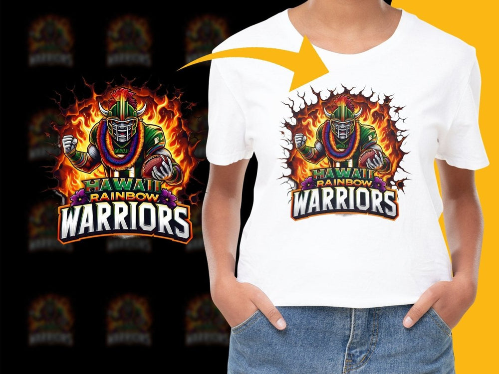Hawaii Rainbow Warriors PNG Fileproduct - Teepew