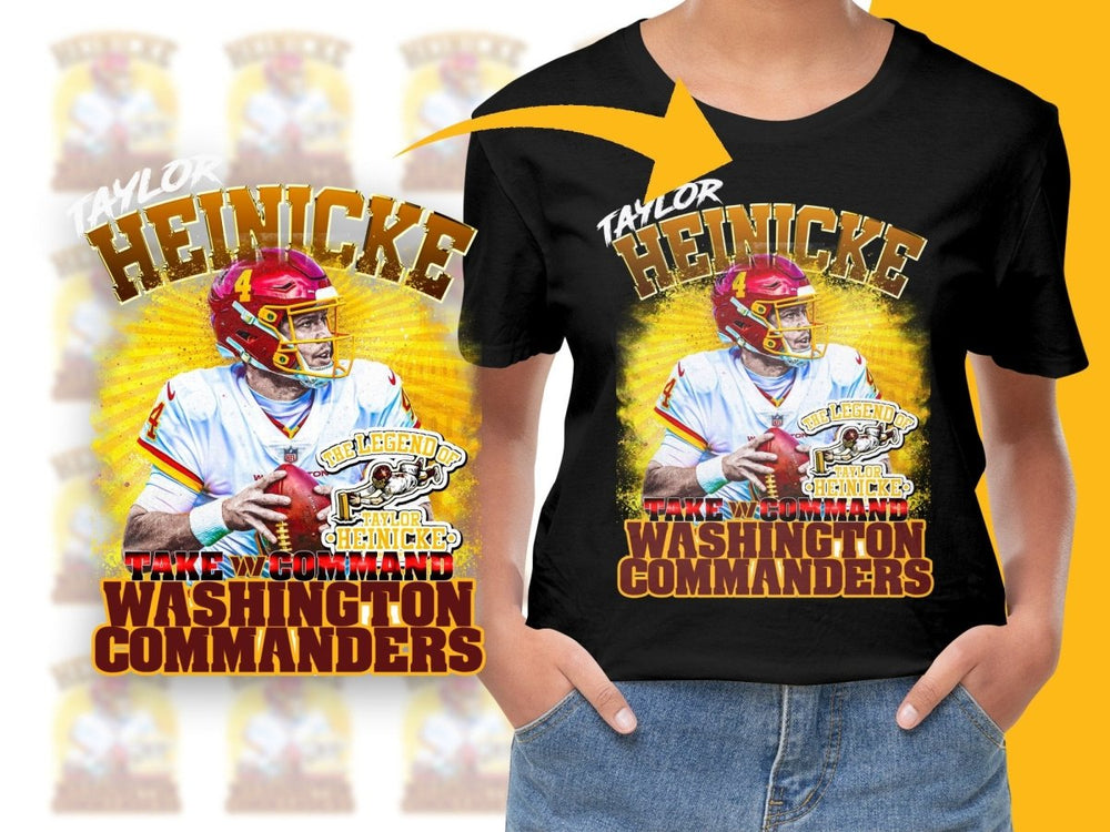 Heinicke The Legend of Taylor Heinicke Commanders PNG File - Teepew