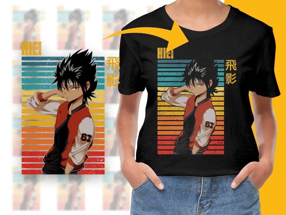 Hiei Anime Character Name PNG File - Teepew