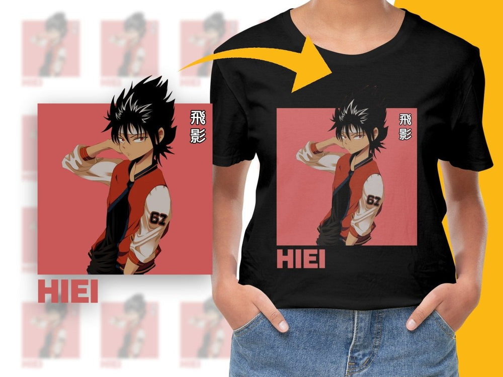Hiei Anime Character PNG File Digital - Teepew