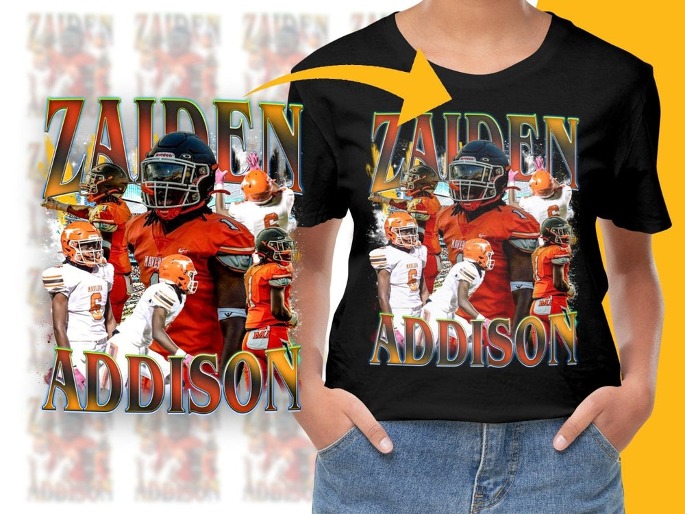 High Energy Zaiden Addison Mavericks Custom PNG File - Teepew