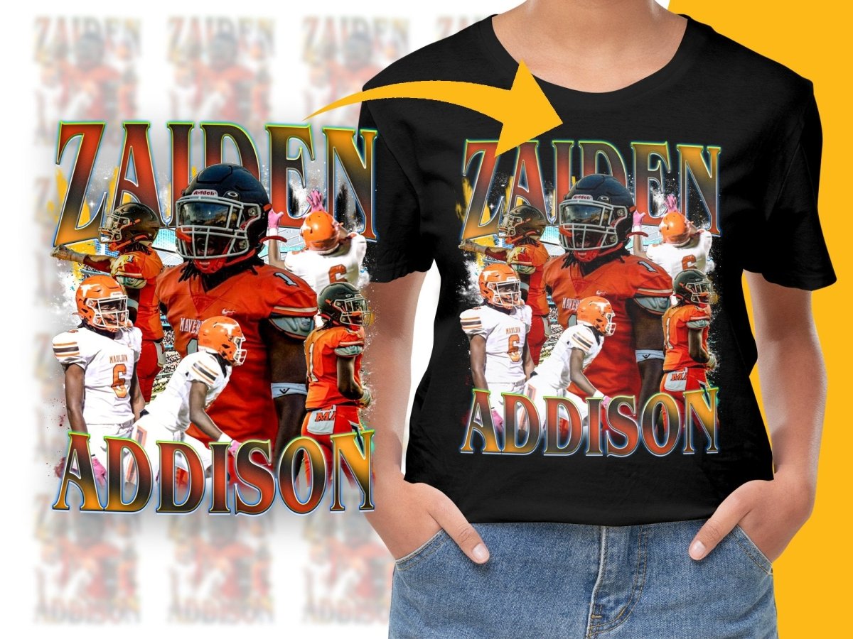 High Energy Zaiden Addison Mavericks Custom PNG File - Teepew