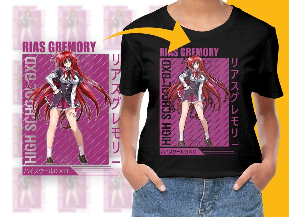High School DxD Rias Gremory PNG File - Teepew