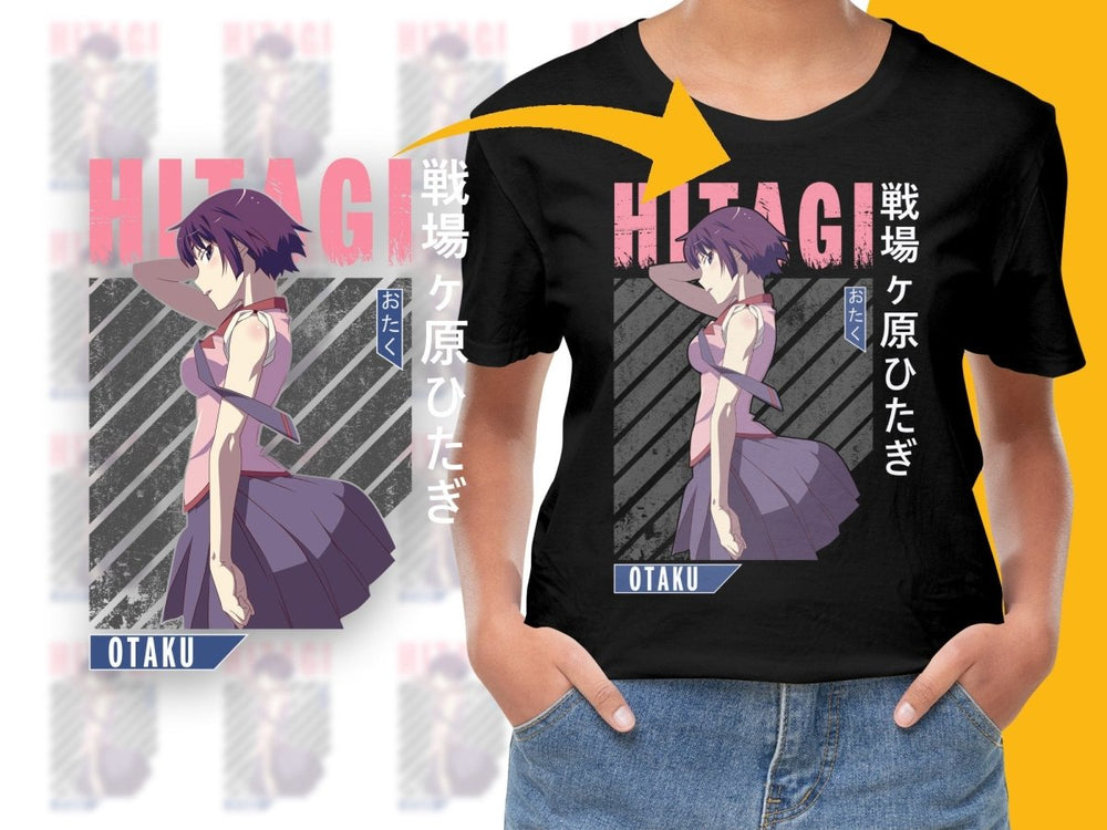 Hitagi Anime Character PNG File - Teepew