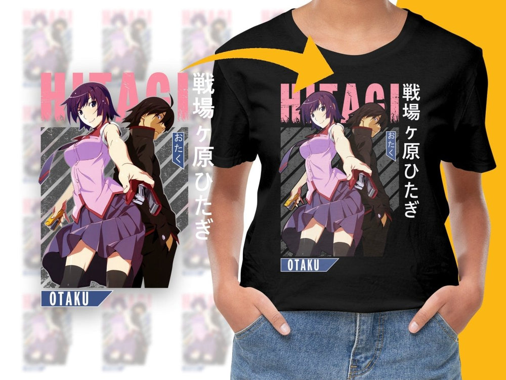 Hitagi Anime Character PNG File - Teepew