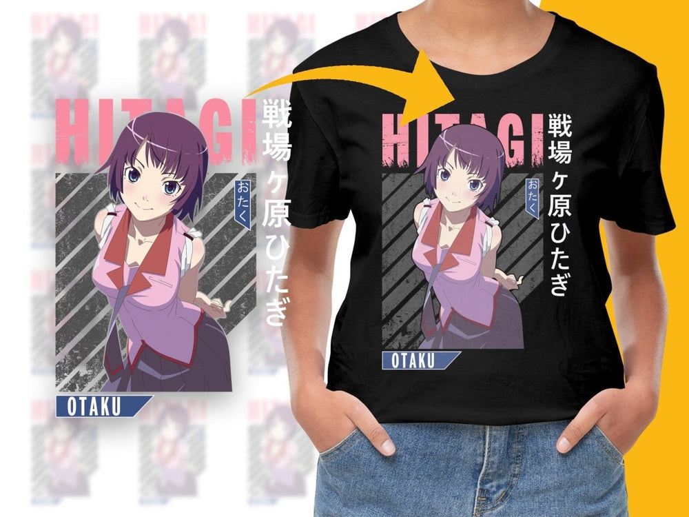 Hitagi Anime Character PNG File - Teepew