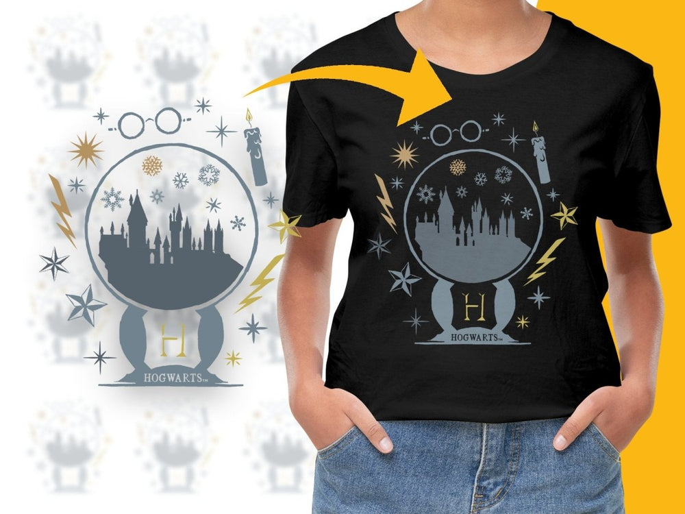Hogwarts Christmas Themed Graphic PNG File - Teepew