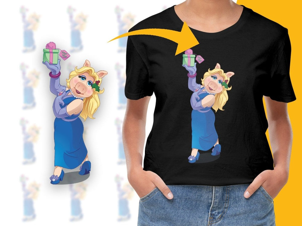 Holiday Cheer with Miss Piggy Christmas PNG File - Teepew