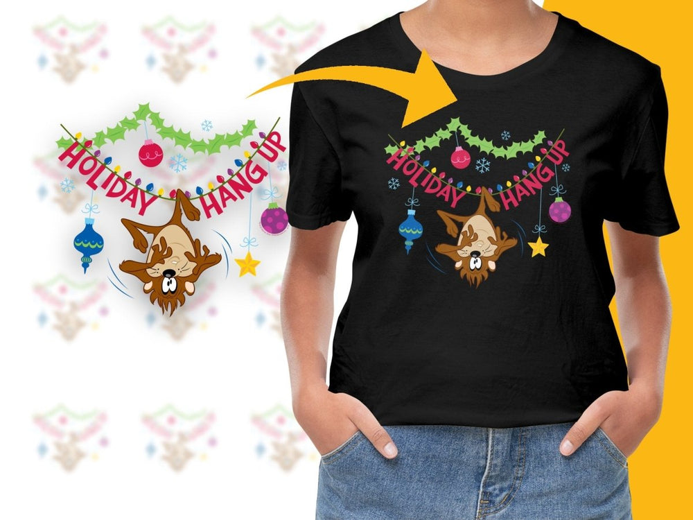 Holiday Hang Up Digital product featuring Taz the Tasmanian - Teepew