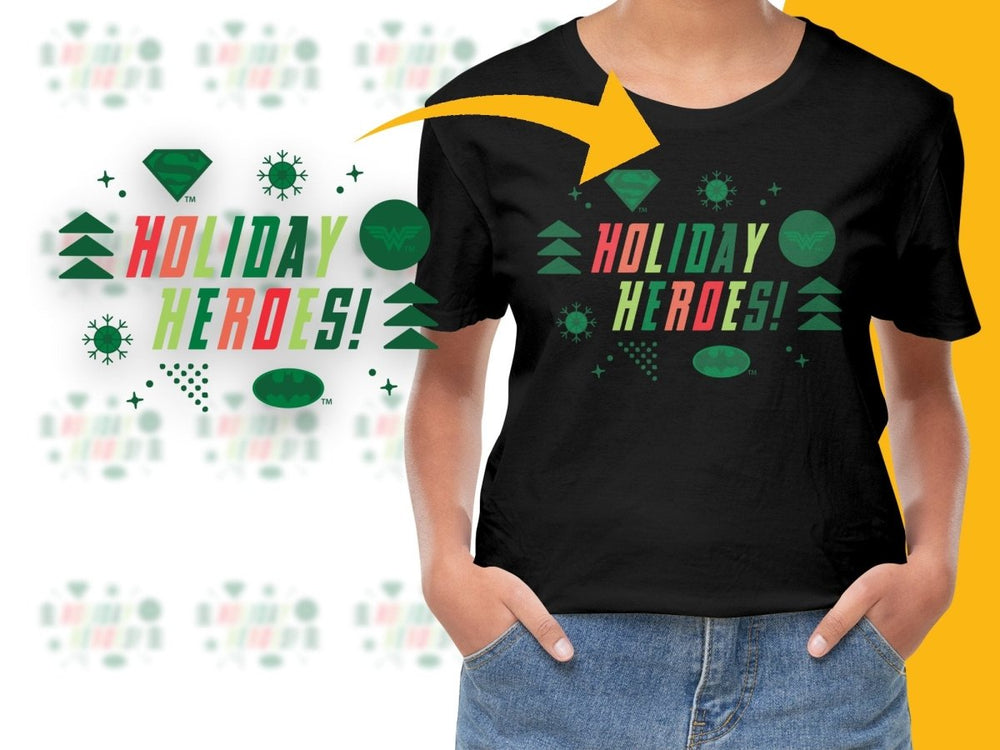 Holiday Heroes Festive Graphic PNG File - Teepew