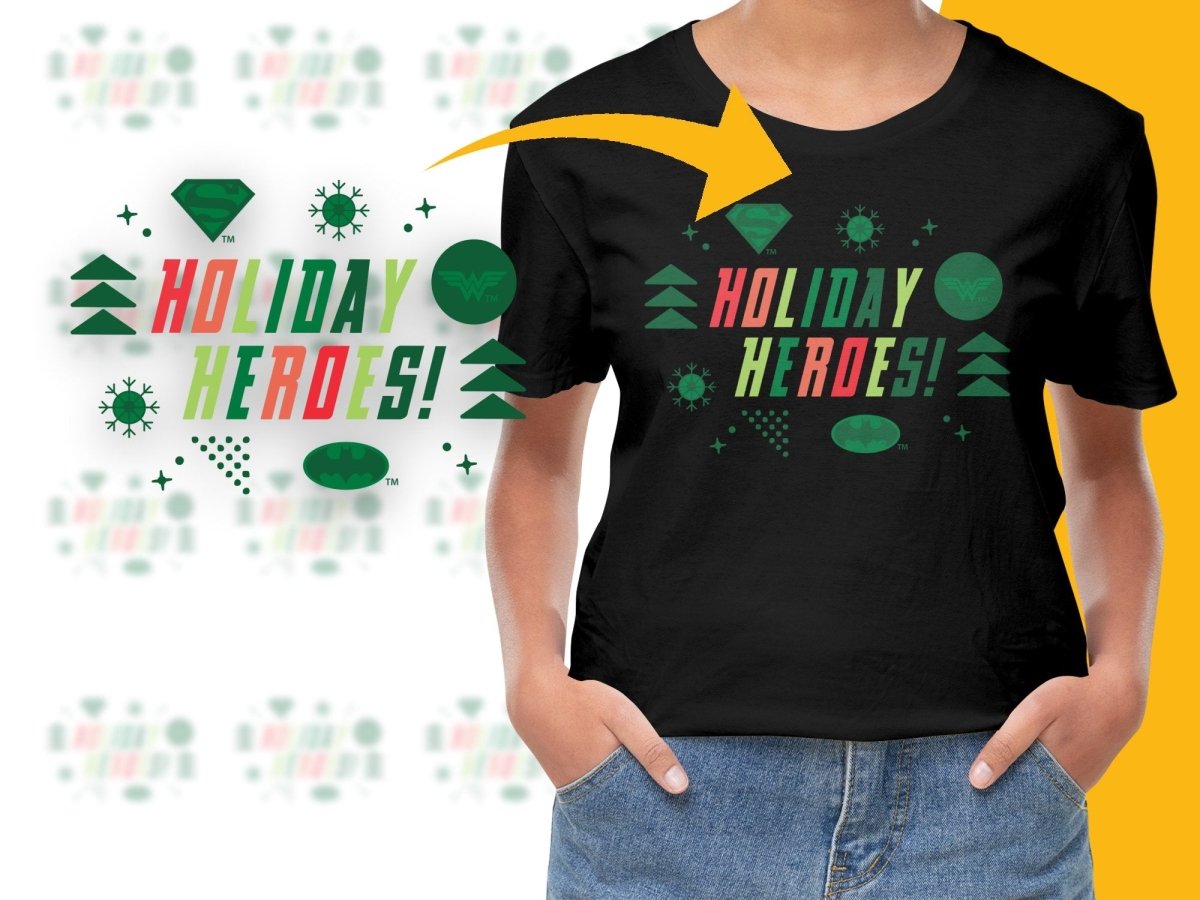 Holiday Heroes Festive Graphic PNG File - Teepew