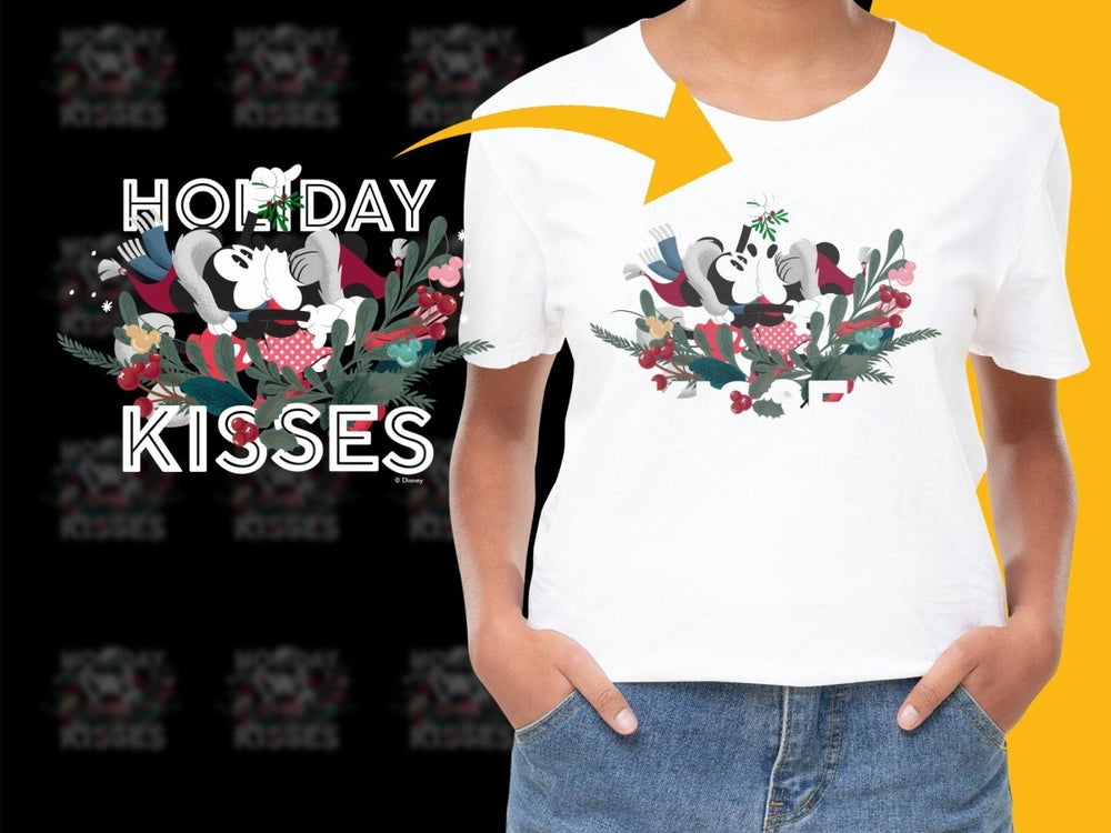 Holiday Kisses Cartoon Character Christmas PNG File - Teepew