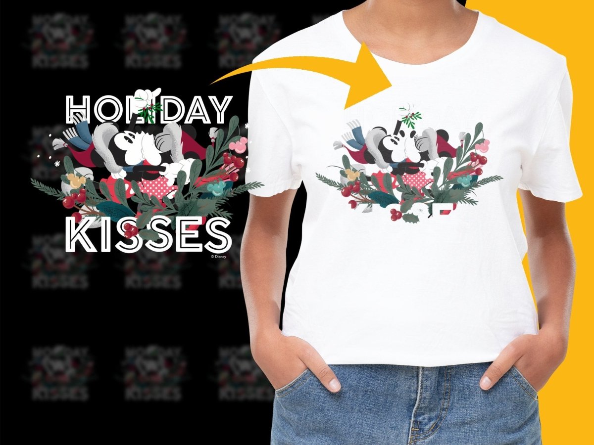 Holiday Kisses Cartoon Character Christmas PNG File - Teepew