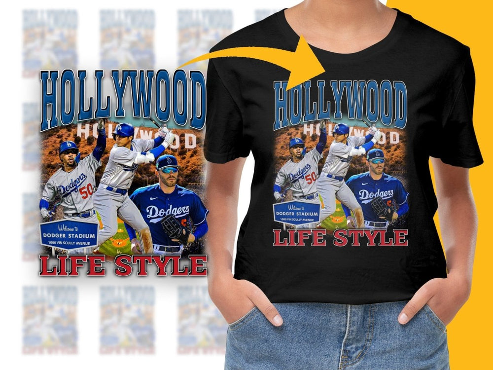 Hollywood Dodgers Life Style PNG File - Teepew