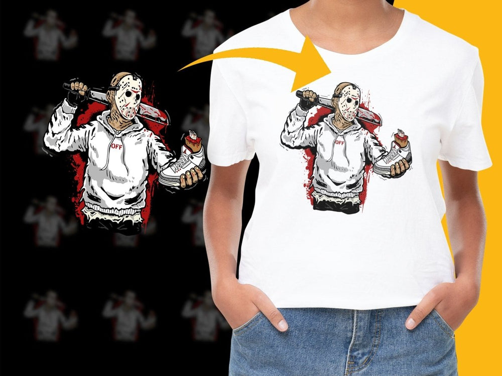 Horror Slasher Character with Knife Graphic PNG File - Teepew