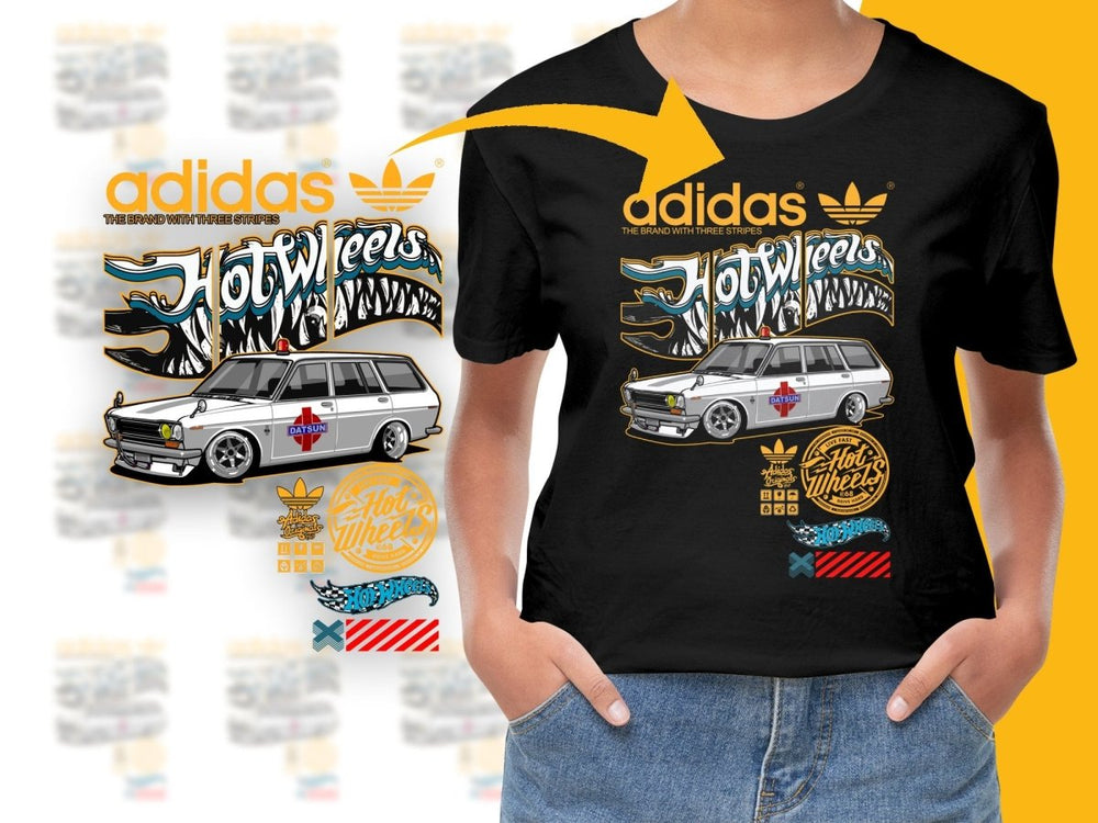 Hot Wheels Datsun Graphic Sport Brand PNG File - Teepew