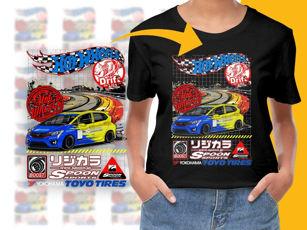 Hot Wheels Honda Spoon Sports Drift for Life PNG File - Teepew