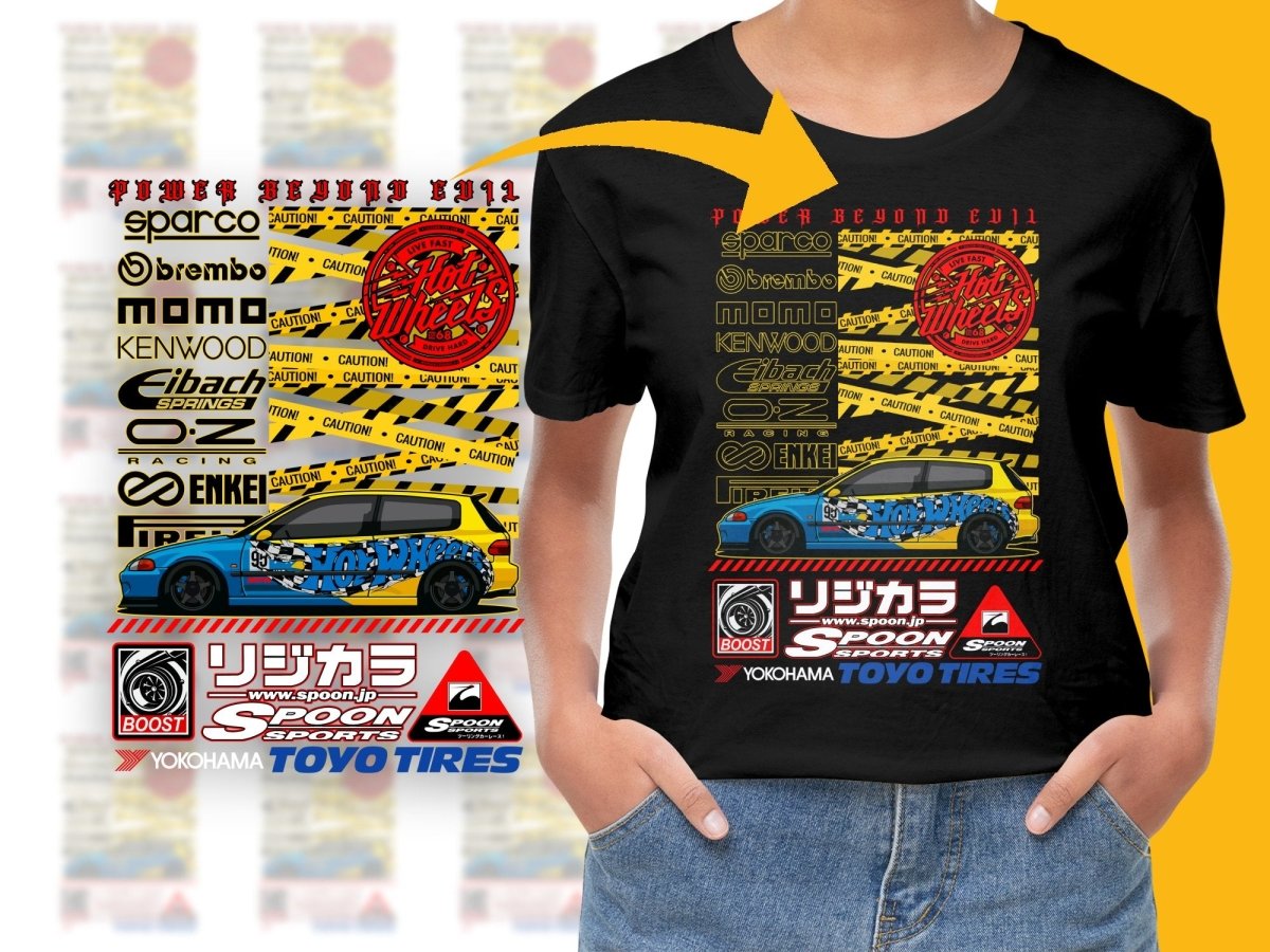 Hot Wheels Racing Power Decal Car Enthusiast PNG File - Teepew