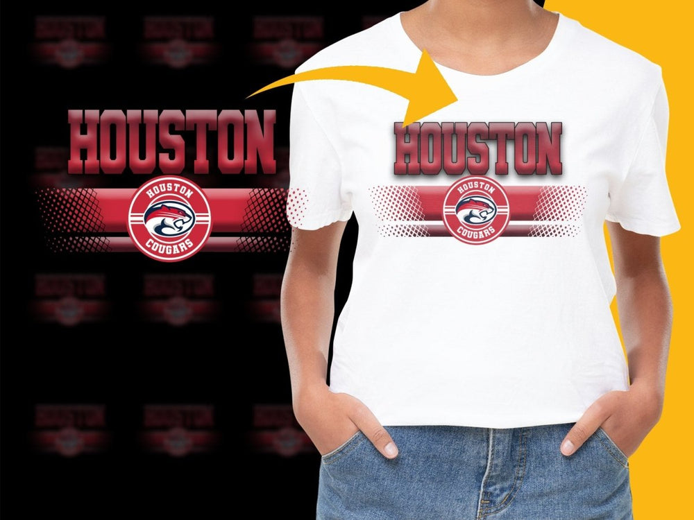 Houston Cougars 7 NCAA College PNG File - Teepew