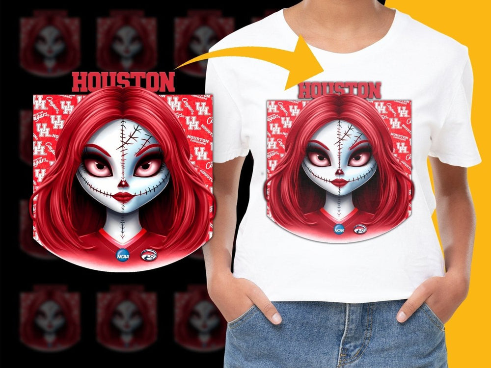 Houston Cougars NCAA College PNG File - Teepew