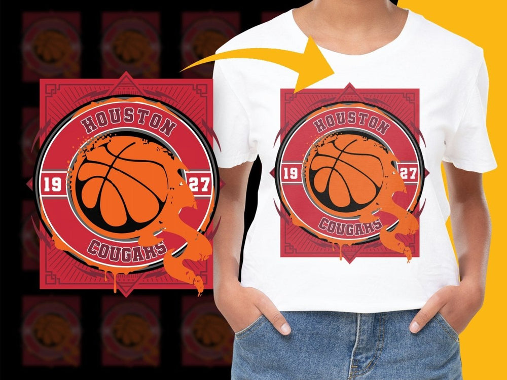 Houston Cougars NCAA College PNG File - Teepew