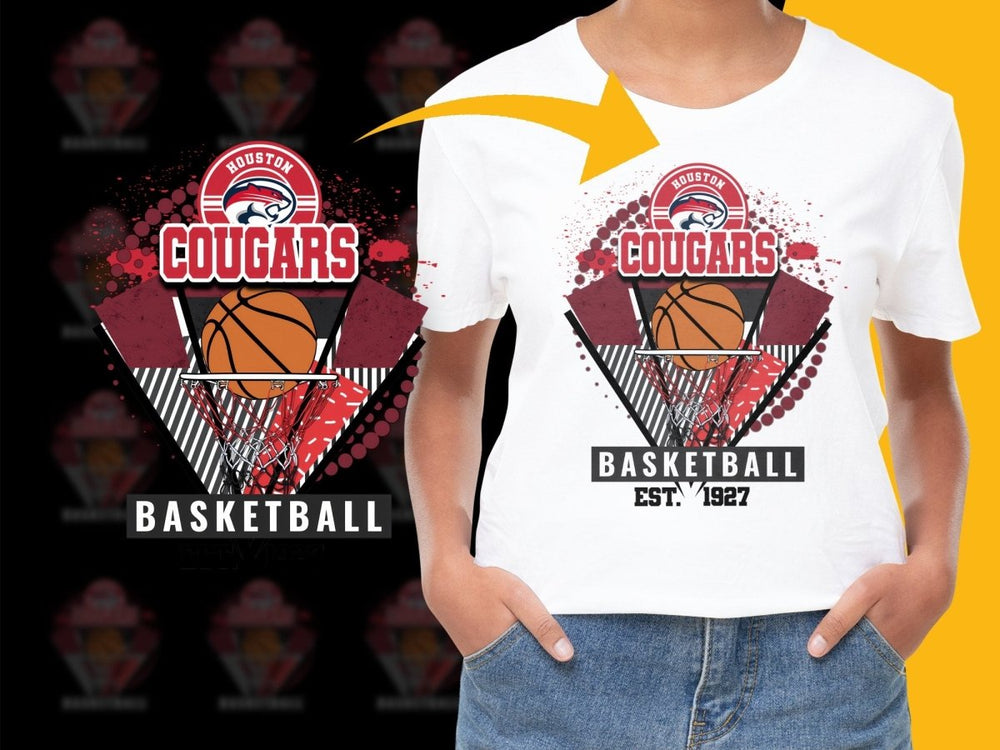 Houston Cougars NCAA College PNG File - Teepew