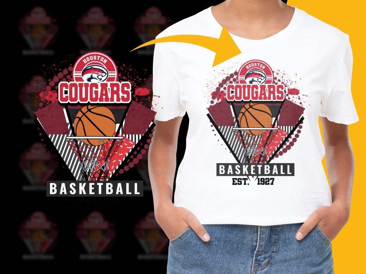 Houston Cougars NCAA College PNG File - Teepew
