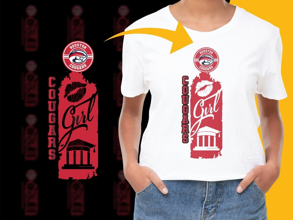 Houston Cougars NCAA College PNG File - Teepew