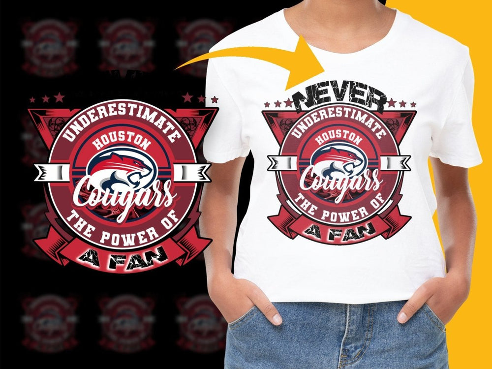 Houston Cougars NCAA College PNG File - Teepew
