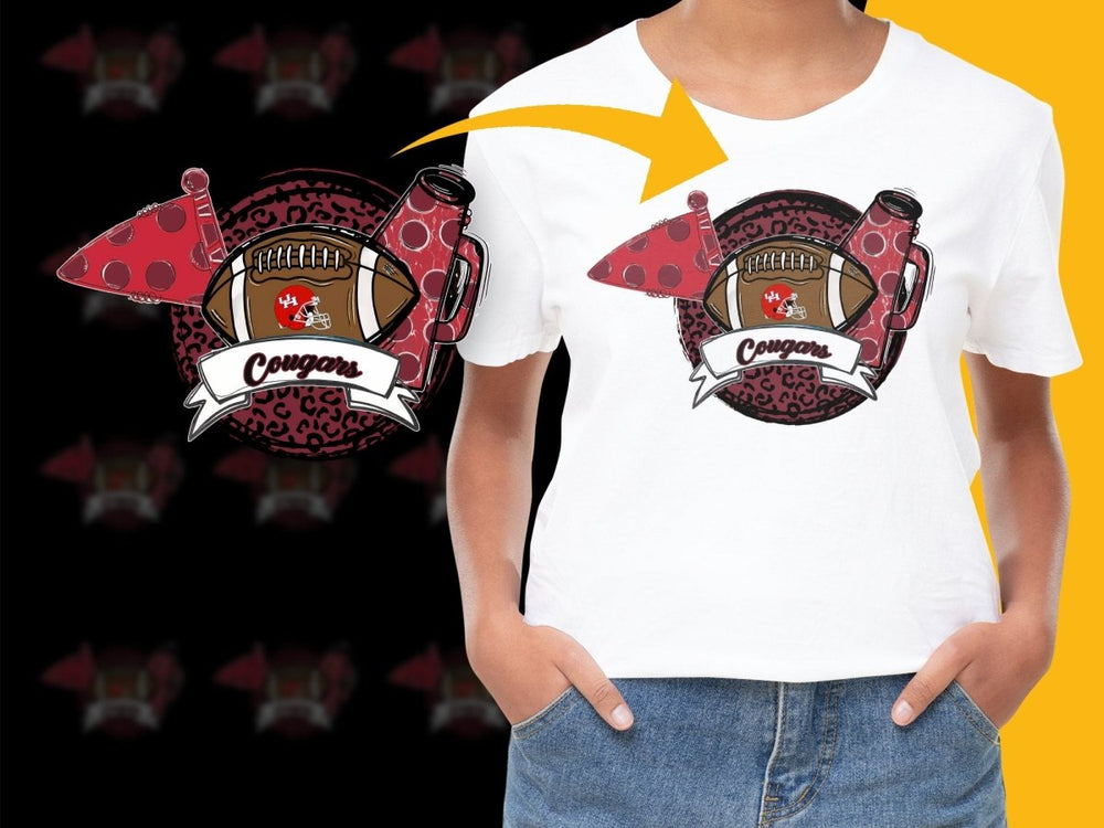 Houston Cougars NCAA College PNG File - Teepew