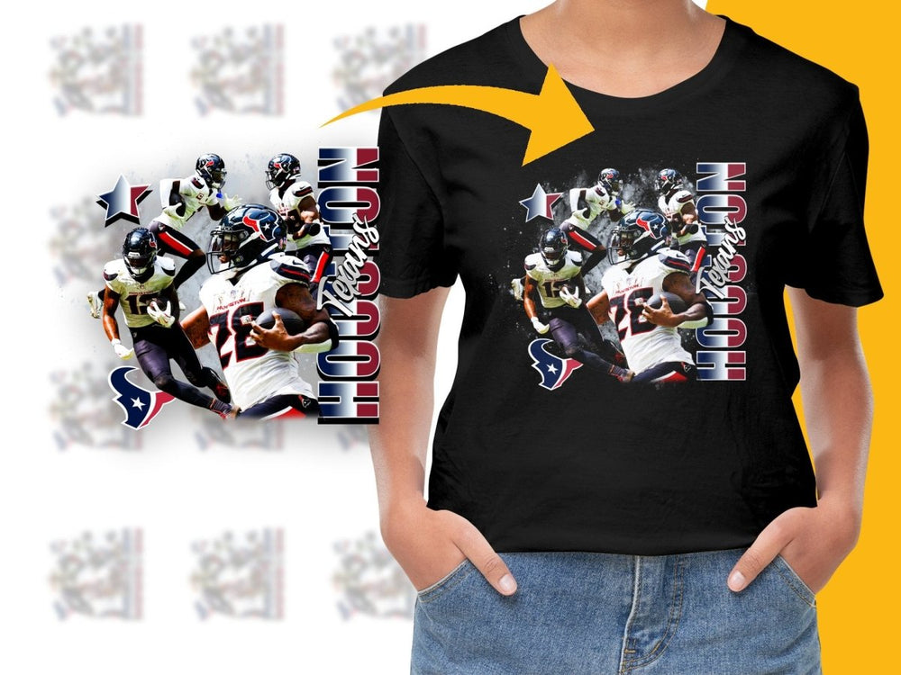 Houston Texans Football Dynamic Bootleg PNG File - Teepew