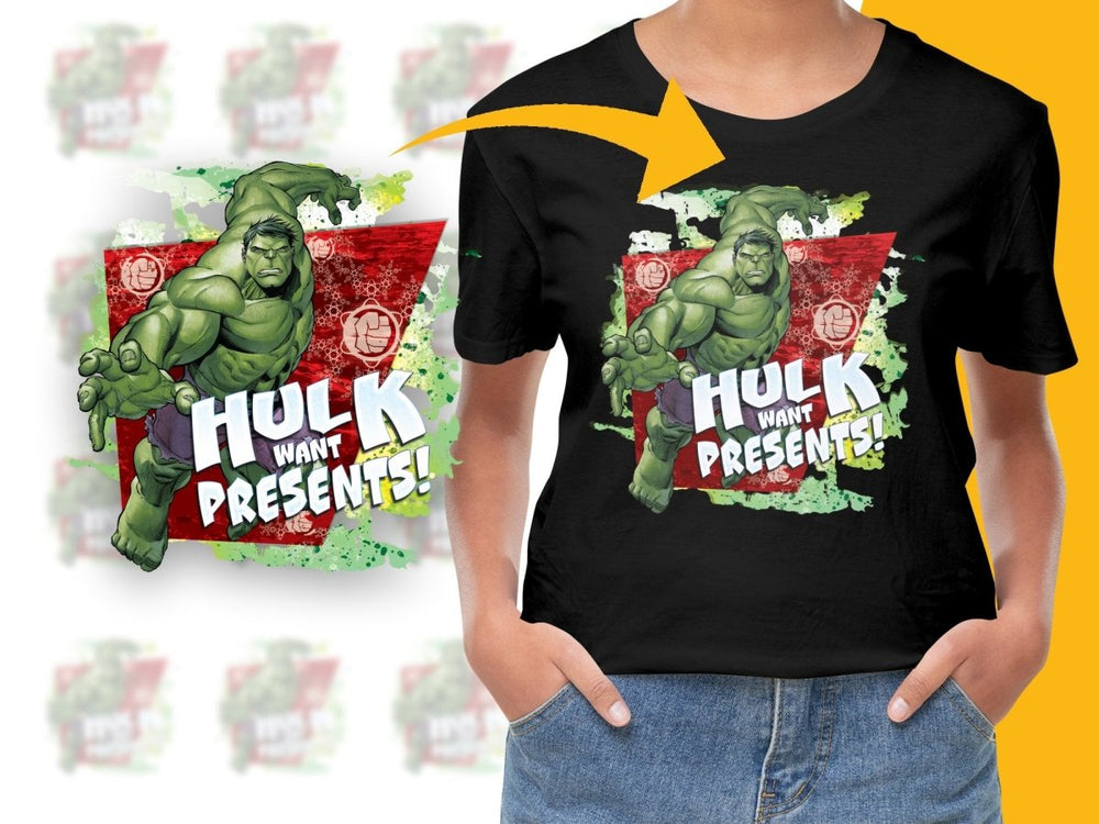 Hulk Want Presents Digital Product - Teepew