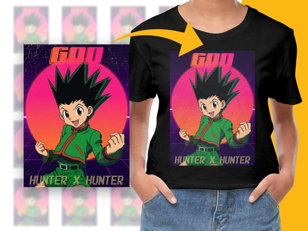 Hunter x Hunter Gon Anime Character PNG Digital - Teepew
