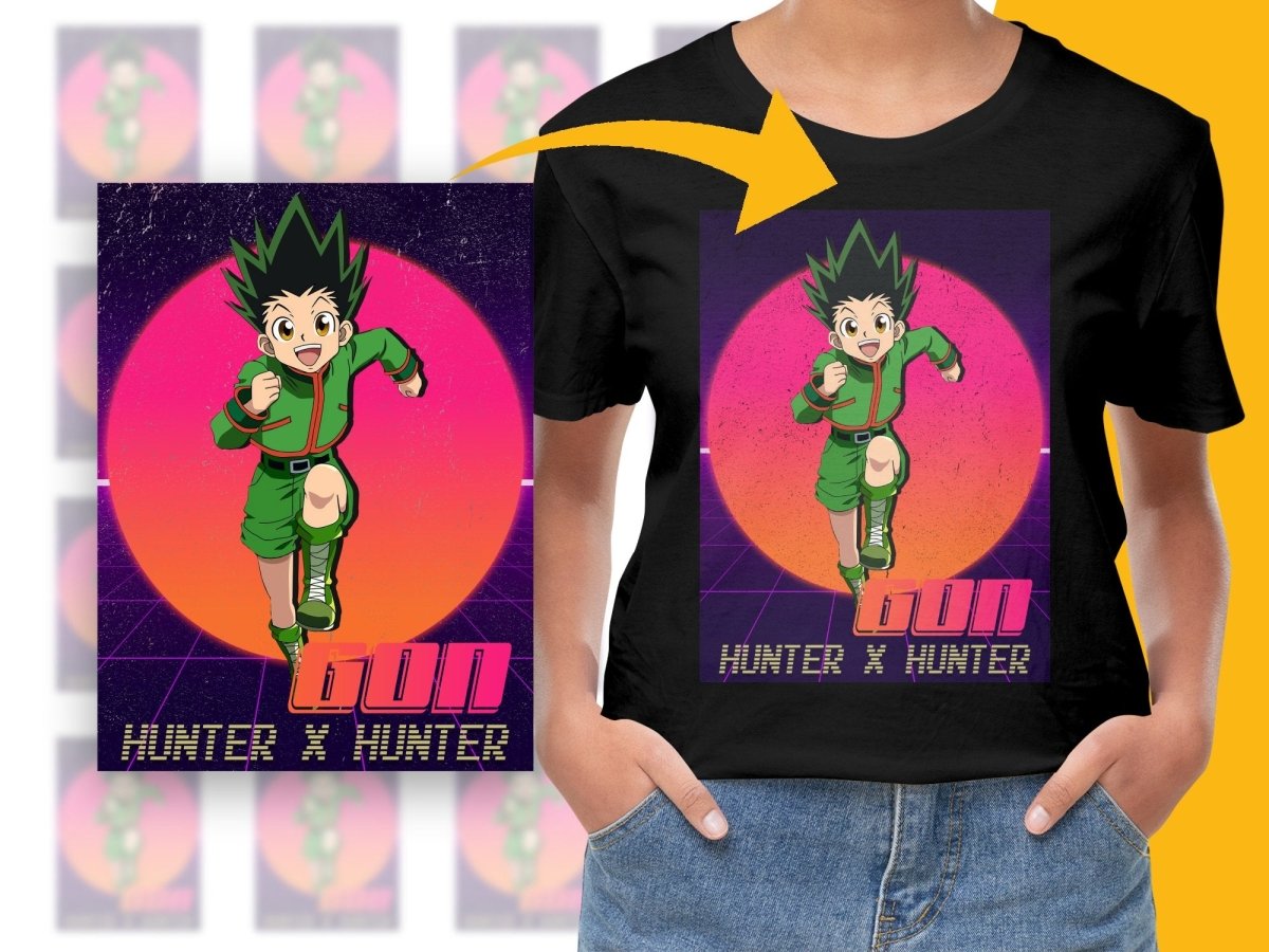 Hunter x Hunter Gon Character PNG Digital - Teepew