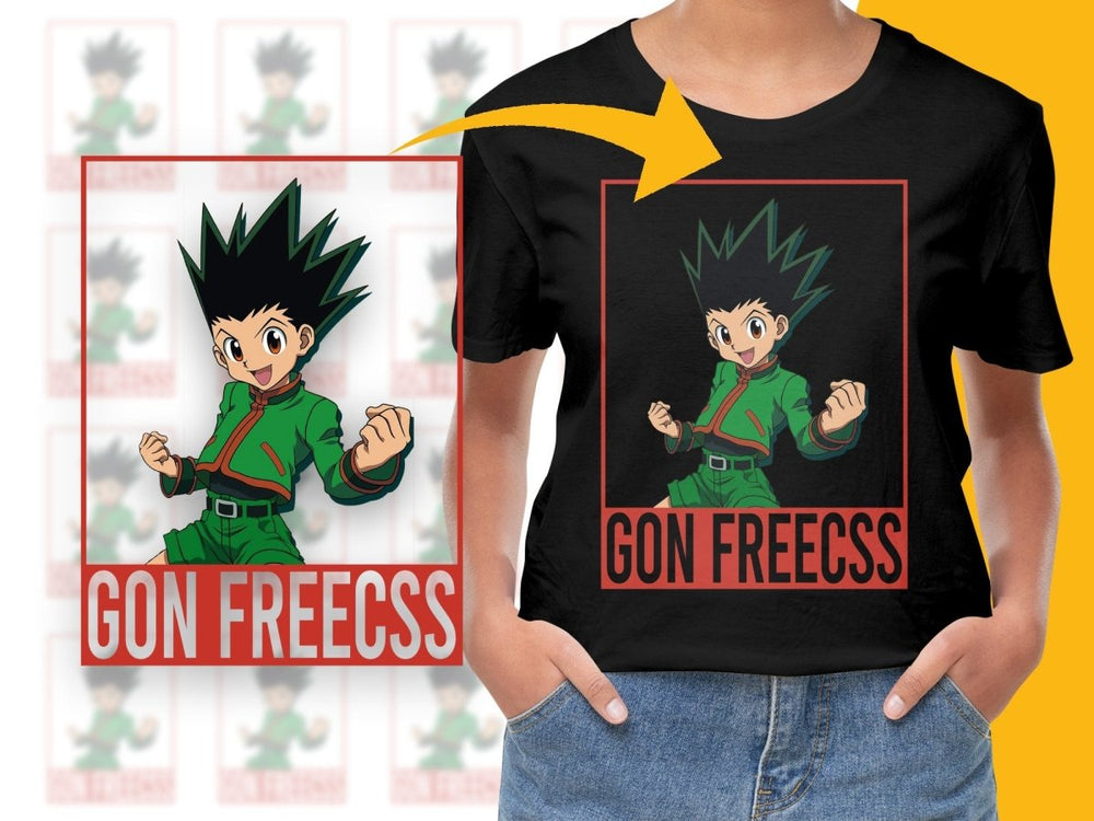 Hunter x Hunter Gon Freecss Anime Character Digital - Teepew
