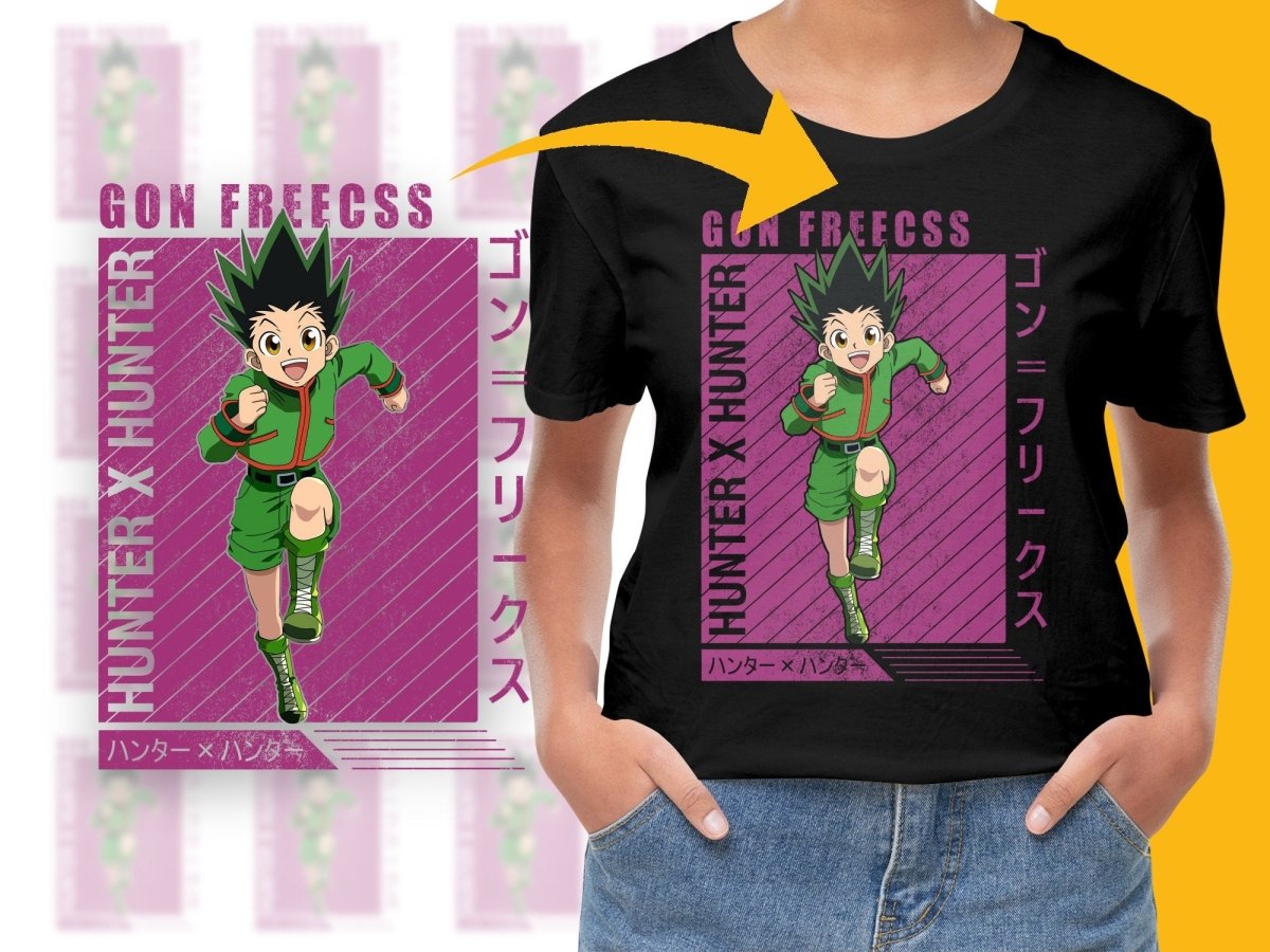 Hunter X Hunter Gon Freecss Anime PNG Digital - Teepew
