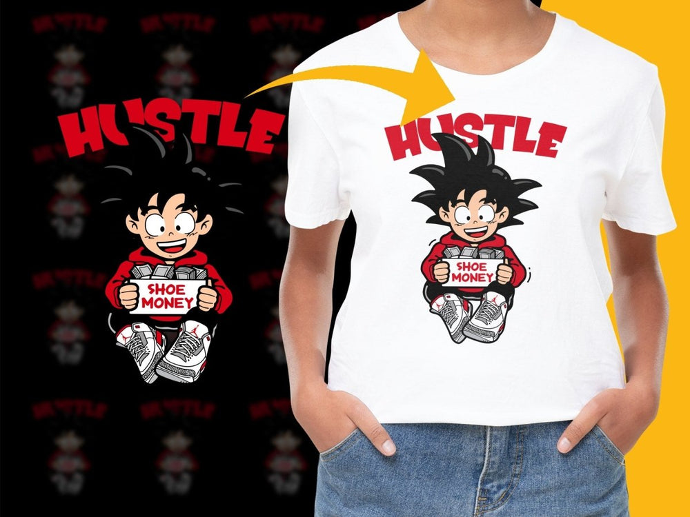 Hustle Shoe Money Streetwear Graphic PNG File - Teepew